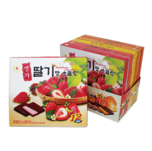KRC005 명가과일맛세트285 | Assorted Fruit Set | 名家水果巧克力(套) (57g, 5pack)