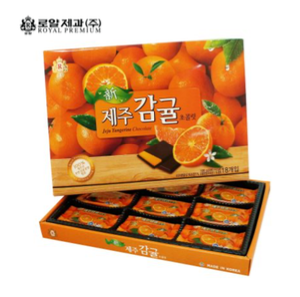 New Jeju Tangerine Chocolate | 新济州島柑橘巧克力| 신제주감귤초콜릿 (180g/16pack)